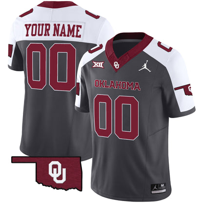 Oklahoma Sooners Vapor Limited Custom Jersey - All Stitched