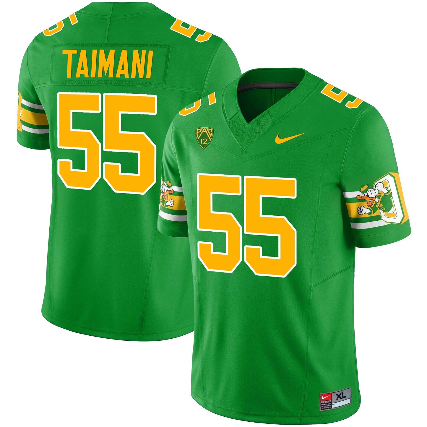 Oregon Ducks 'Mighty Oregon' 1984 Throwback Jersey V2 - Stitched