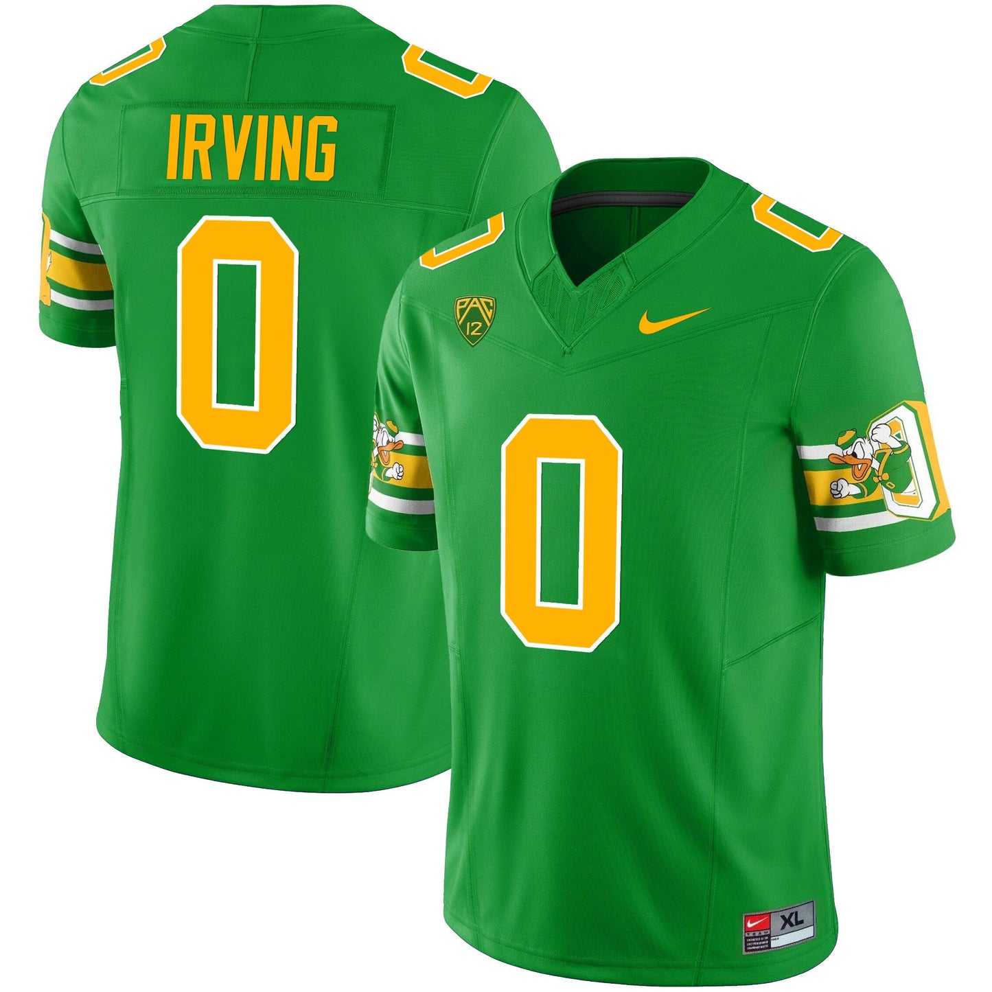 Oregon Ducks 'Mighty Oregon' 1984 Throwback Jersey V2 - Stitched
