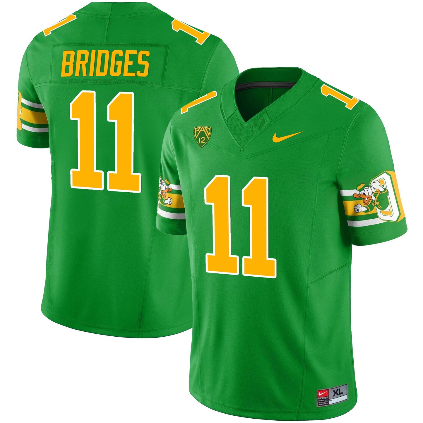 Oregon Ducks 'Mighty Oregon' 1984 Throwback Jersey V2 - Stitched