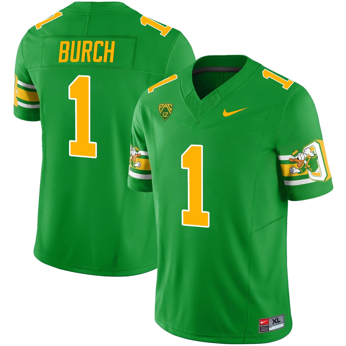Oregon Ducks 'Mighty Oregon' 1984 Throwback Jersey V2 - Stitched