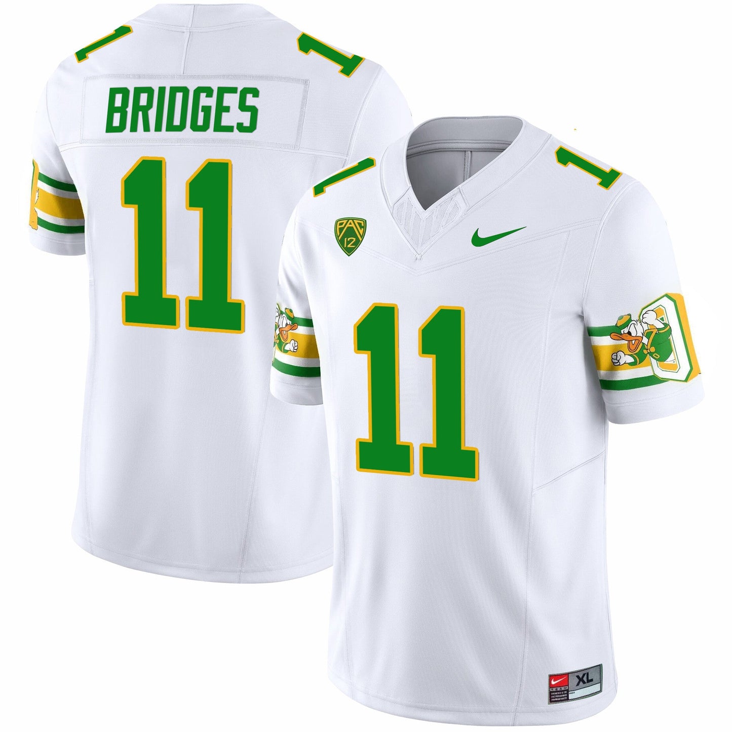 Oregon Ducks 'Mighty Oregon' 1984 Throwback Jersey V2 - Stitched