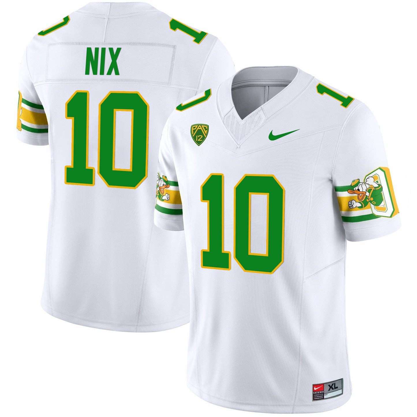 Oregon Ducks 'Mighty Oregon' 1984 Throwback Jersey V2 - Stitched