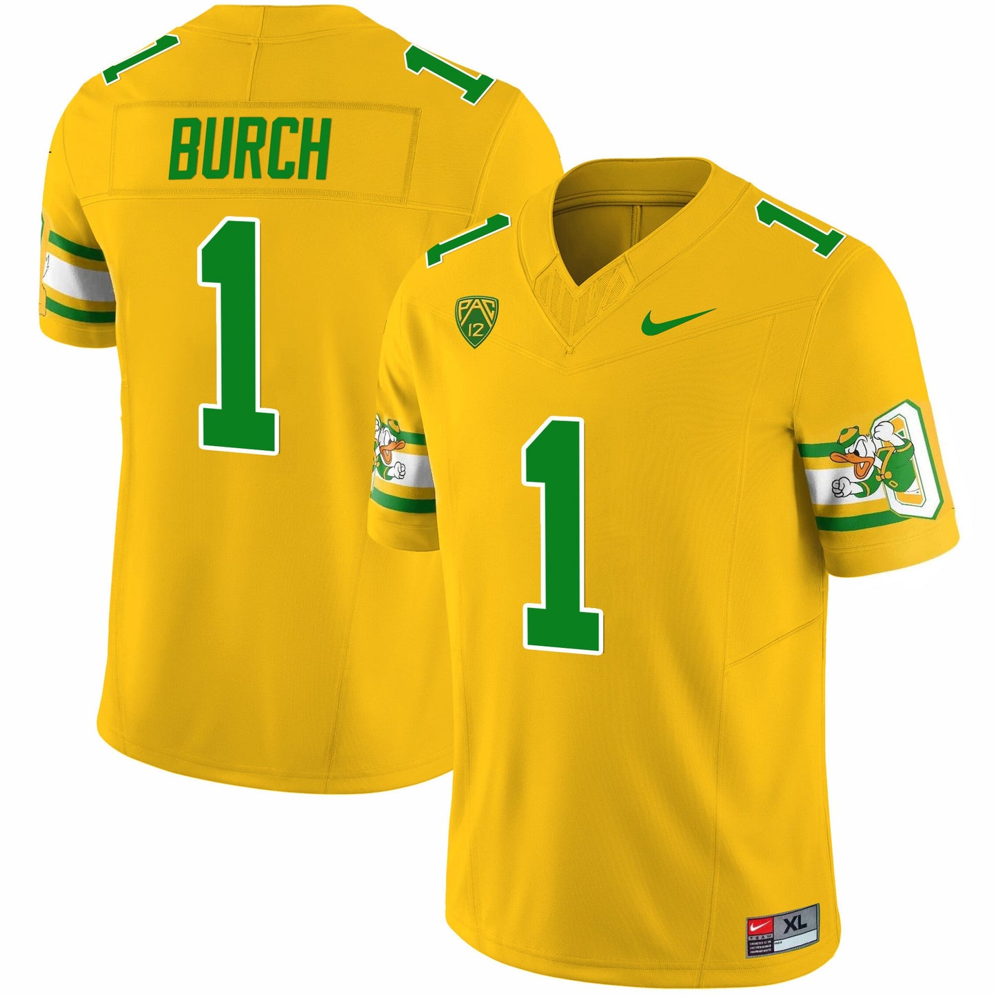 Oregon Ducks 'Mighty Oregon' 1984 Throwback Jersey V2 - Stitched