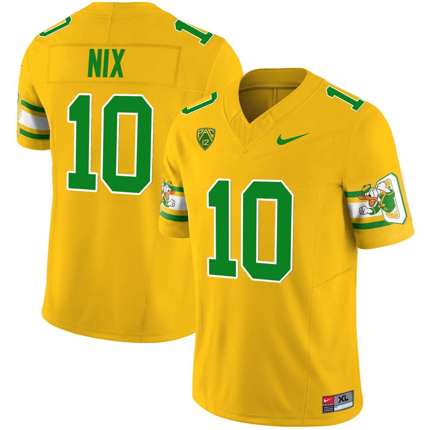 Oregon Ducks 'Mighty Oregon' 1984 Throwback Jersey V2 - Stitched