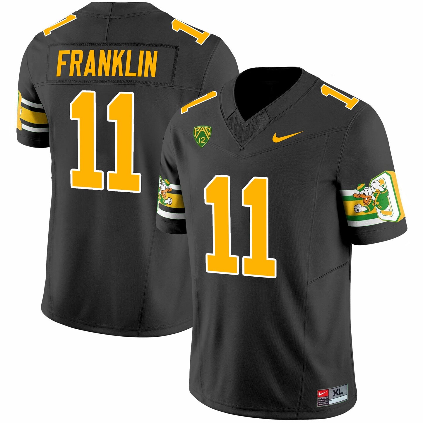 Oregon Ducks 'Mighty Oregon' 1984 Throwback Jersey V2 - Stitched