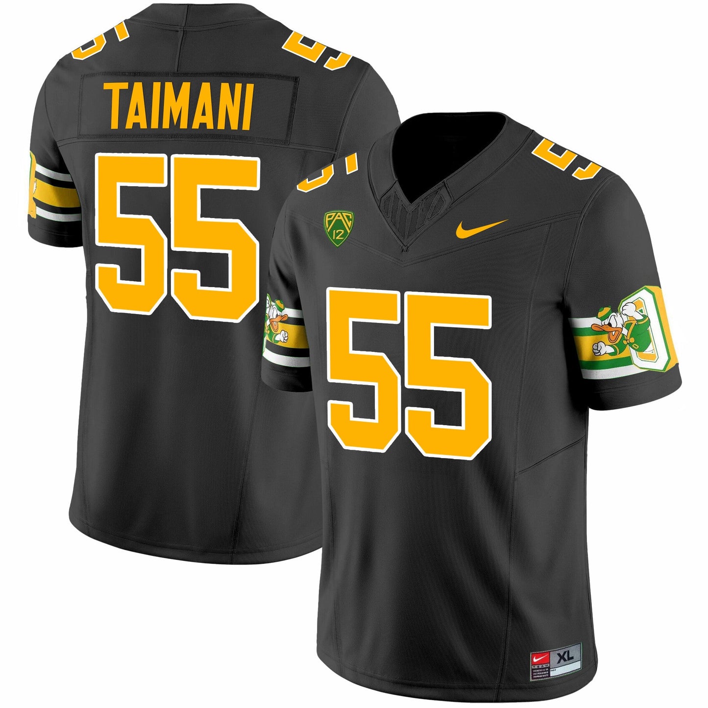 Oregon Ducks 'Mighty Oregon' 1984 Throwback Jersey V2 - Stitched
