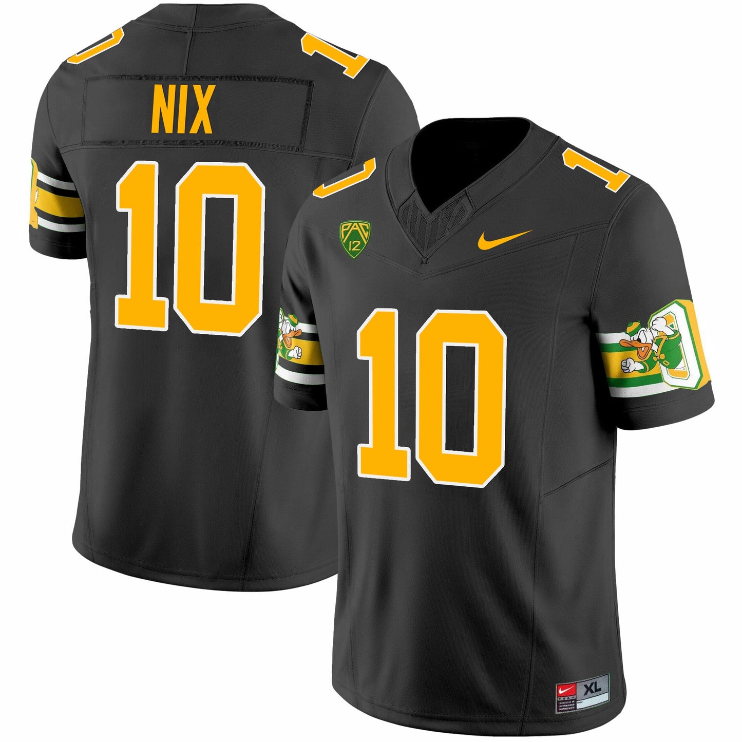 Oregon Ducks 'Mighty Oregon' 1984 Throwback Jersey V2 - Stitched