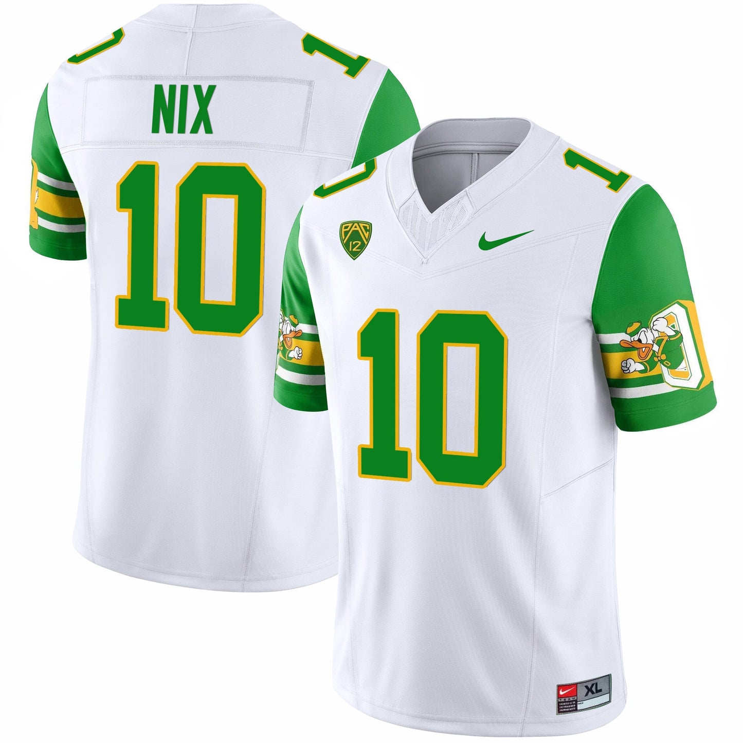 Oregon Ducks 'Mighty Oregon' 1984 Throwback Jersey V2 - Stitched