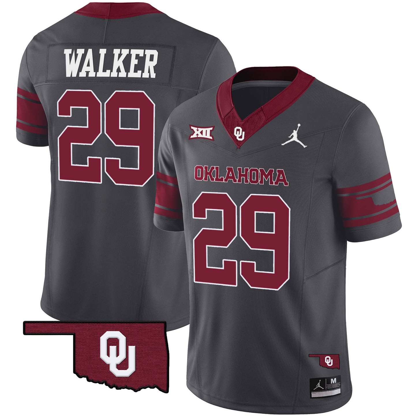 Sooners Vapor Limited Jersey - All Stitched