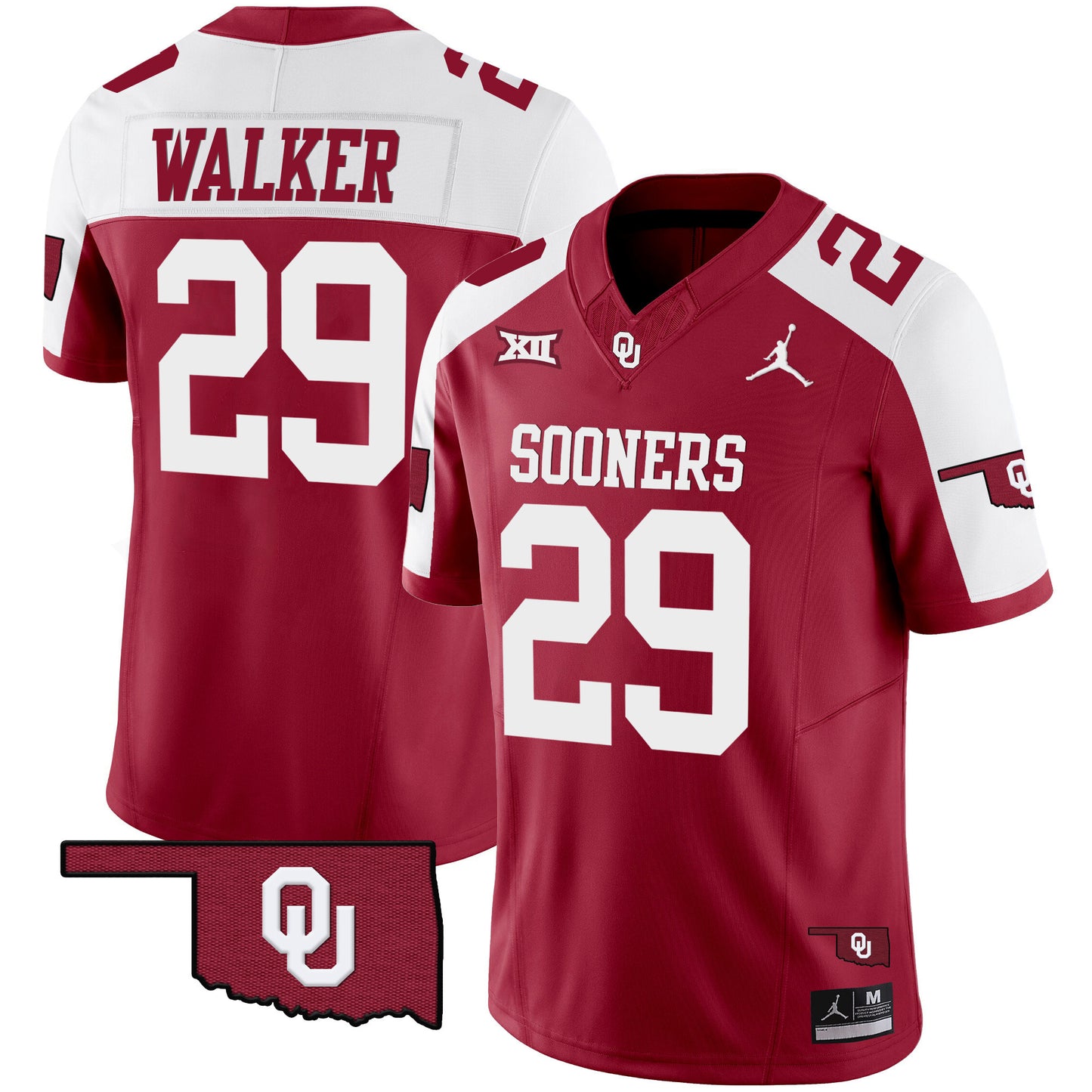 Sooners Vapor Limited Jersey - All Stitched