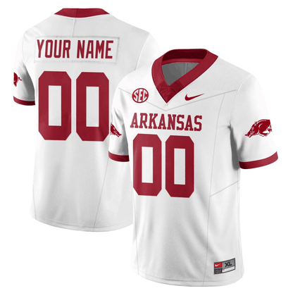 Arkansas Razorback Football 2023 Custom Jersey - All Stitched