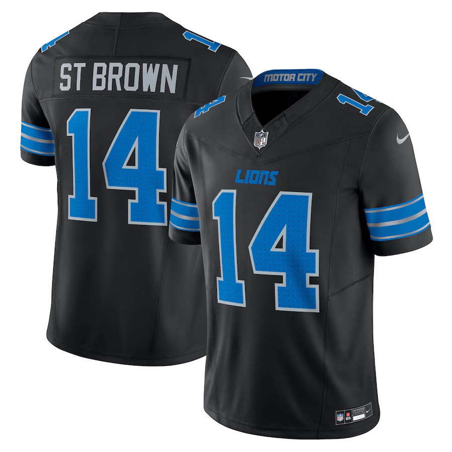 Lions 2nd Alternate Vapor F.U.S.E. Limited Jersey - All Stitched