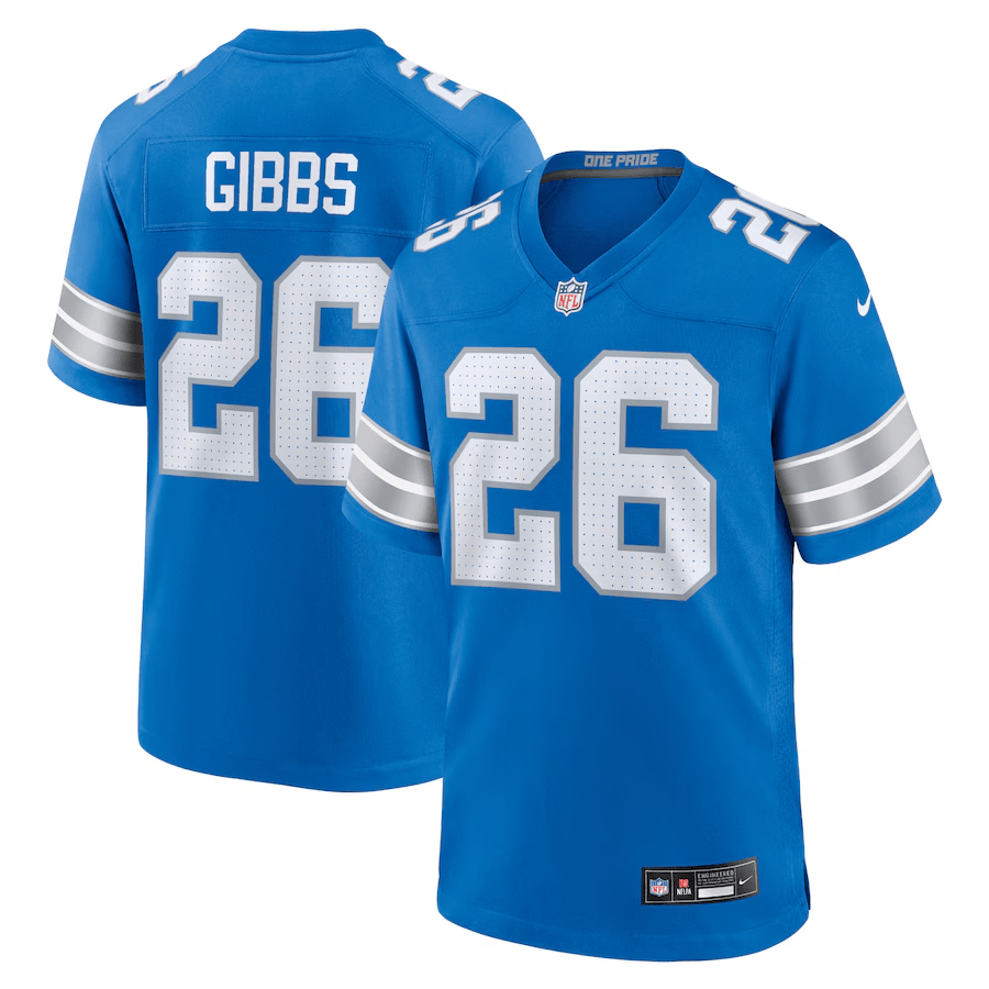 Lions 2nd Alternate Vapor F.U.S.E. Limited Jersey - All Stitched