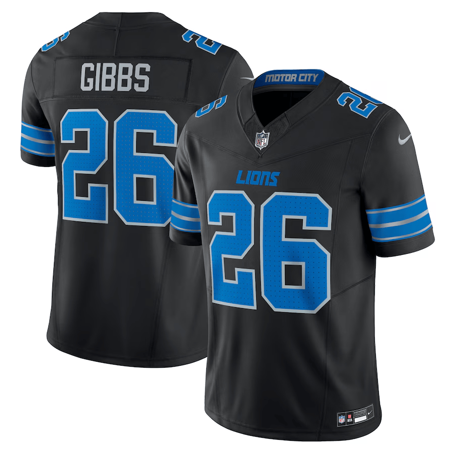 Lions 2nd Alternate Vapor F.U.S.E. Limited Jersey - All Stitched