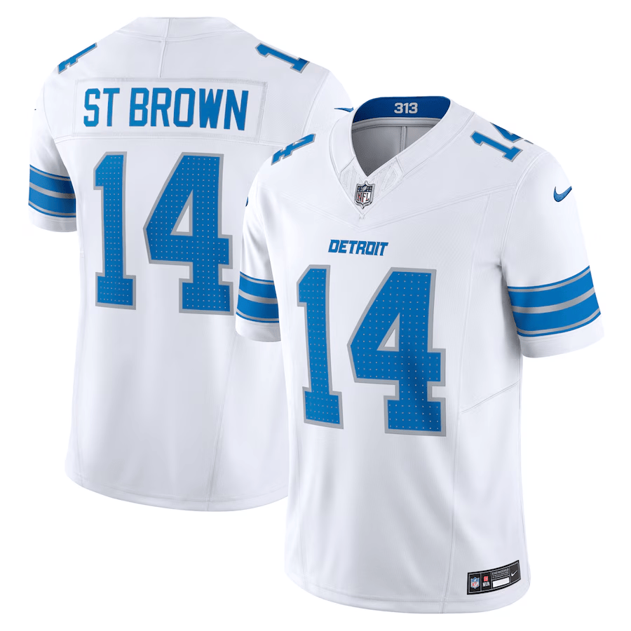 Lions 2nd Alternate Vapor F.U.S.E. Limited Jersey - All Stitched