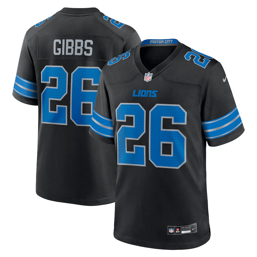 Lions 2nd Alternate Vapor F.U.S.E. Limited Jersey - All Stitched