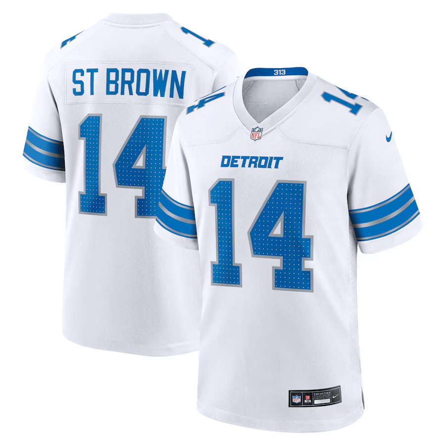 Lions 2nd Alternate Vapor F.U.S.E. Limited Jersey - All Stitched