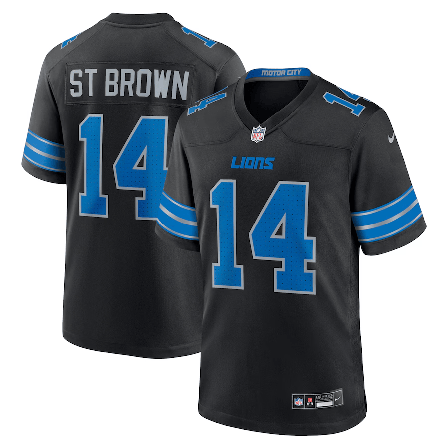 Lions 2nd Alternate Vapor F.U.S.E. Limited Jersey - All Stitched