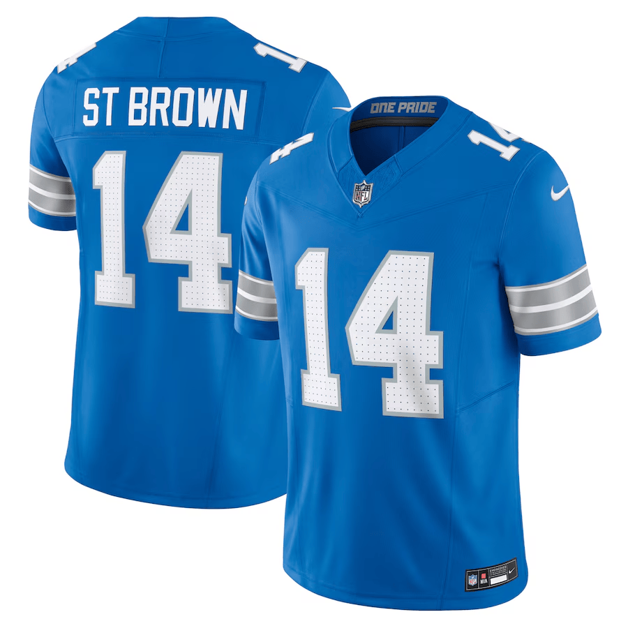 Lions 2nd Alternate Vapor F.U.S.E. Limited Jersey - All Stitched