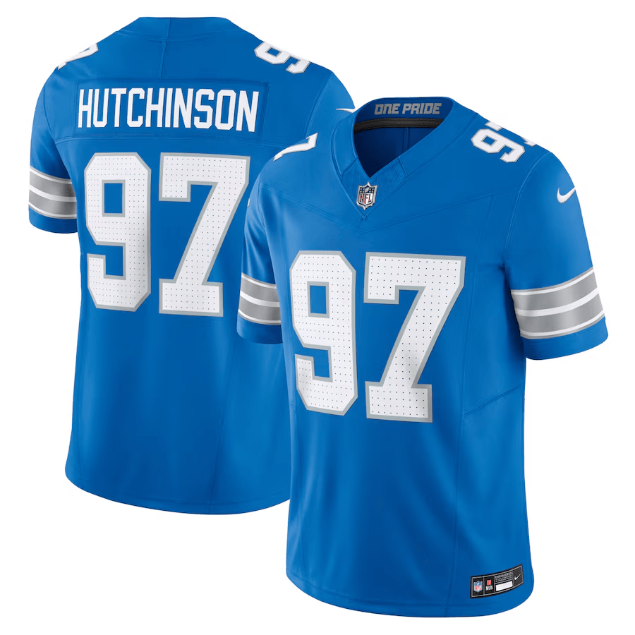 Lions 2nd Alternate Vapor F.U.S.E. Limited Jersey - All Stitched