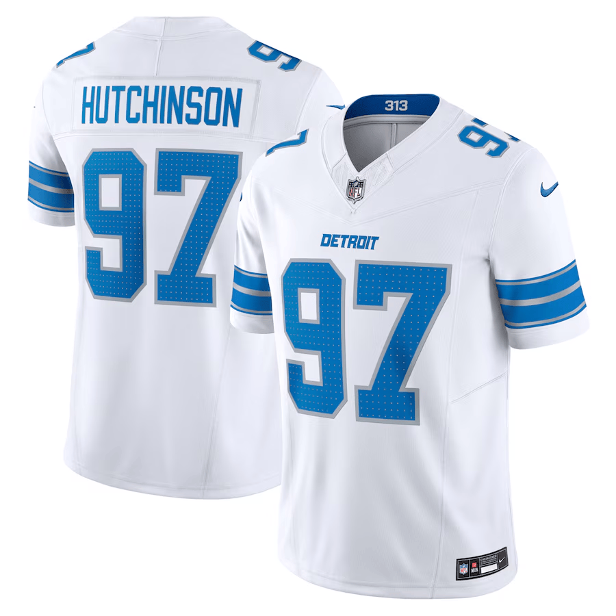 Lions 2nd Alternate Vapor F.U.S.E. Limited Jersey - All Stitched