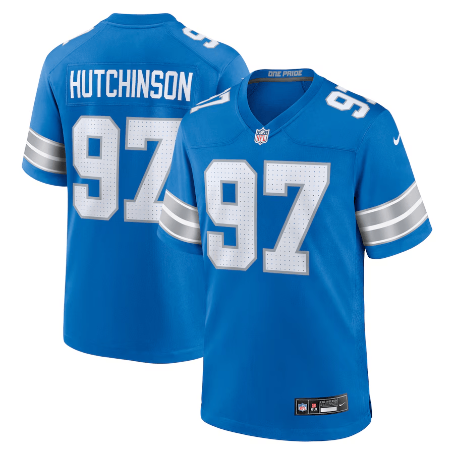 Lions 2nd Alternate Vapor F.U.S.E. Limited Jersey - All Stitched