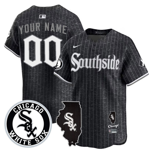 Custom White Sox City Connect Limited 2024 Jersey TLA - All Stitched
