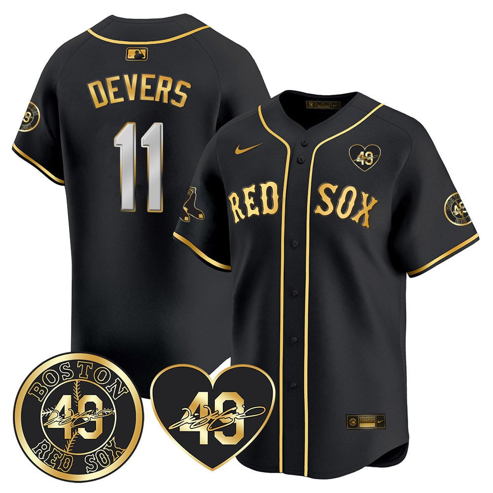 Red Sox Tim Wakefield Memorial Patch Vaper Premier Limited Jersey - All Stitched- All Stitched