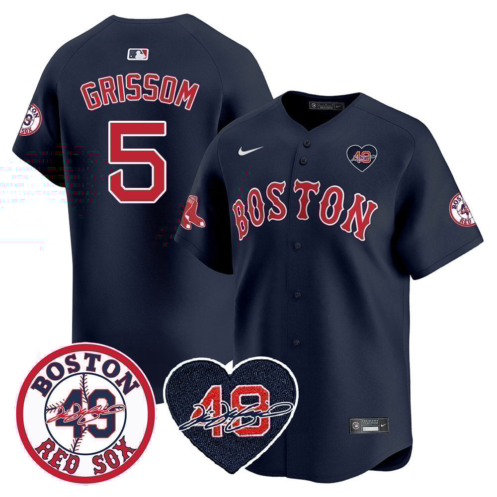 Red Sox Tim Wakefield Memorial Patch Vaper Premier Limited Jersey - All Stitched- All Stitched