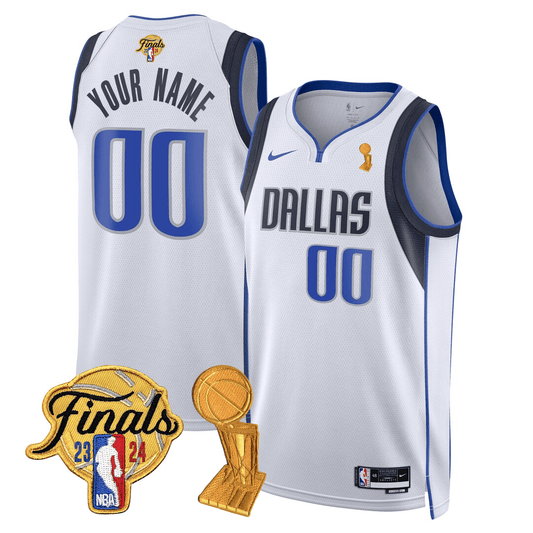 Custom Mavericks Jersey - 2024 Final + Trophy Patch