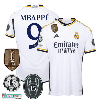 RM 23/24 Jersey - 15th UEFA Champion Patch