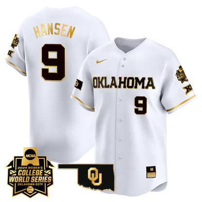 Sooners Women's College World Series Champions Vapor Premier Limited Jersey - All Stitched
