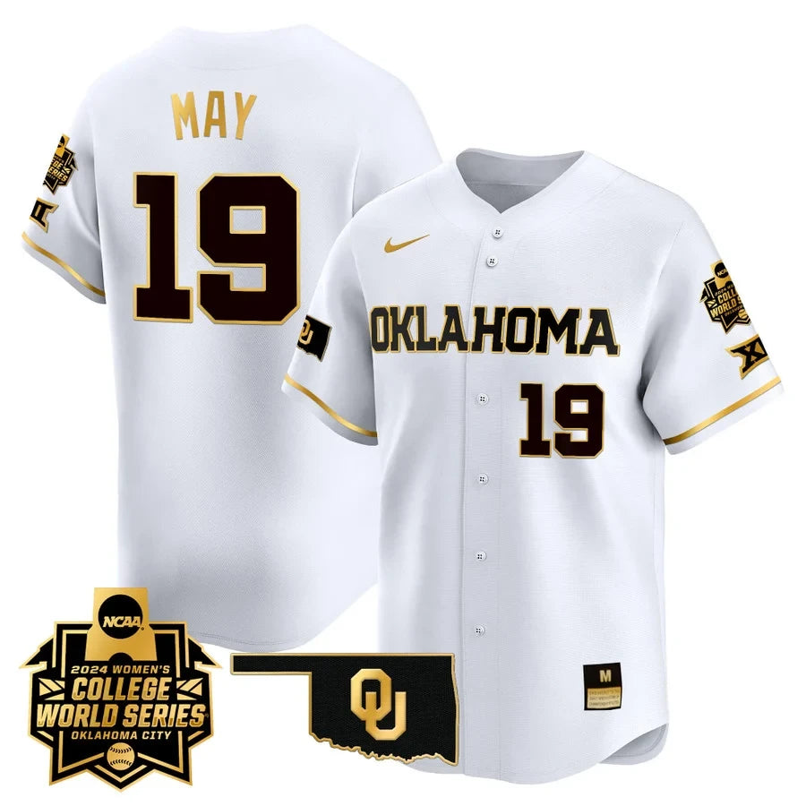 Oklahoma Women's College World Series Champions Vapor Premier Limited Jersey - All Stitched
