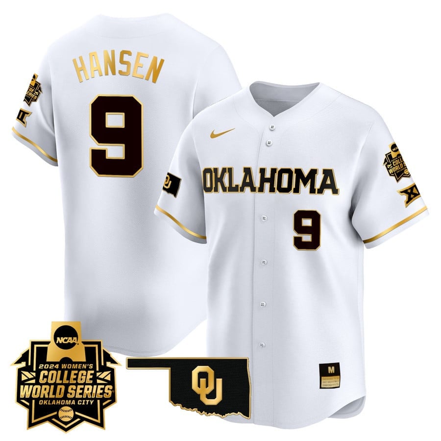 Oklahoma Women's College World Series Champions Vapor Premier Limited Jersey - All Stitched