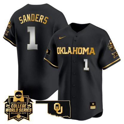 Oklahoma Women's College World Series Champions Vapor Premier Limited Jersey - All Stitched