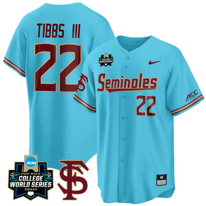 FSU 2024 College World Series Vapor Premier Limited Jersey V1 - All Stitched