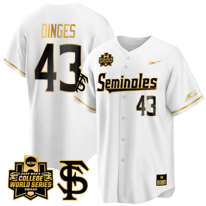 FSU 2024 College World Series Vapor Premier Limited Jersey V1 - All Stitched