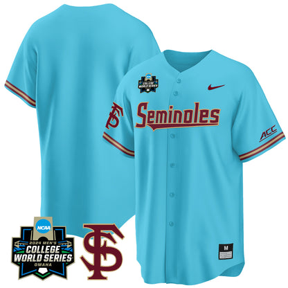 FSU 2024 College World Series Vapor Premier Limited Jersey V1 - All Stitched