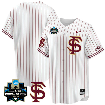 FSU 2024 College World Series Vapor Premier Limited Jersey V1 - All Stitched