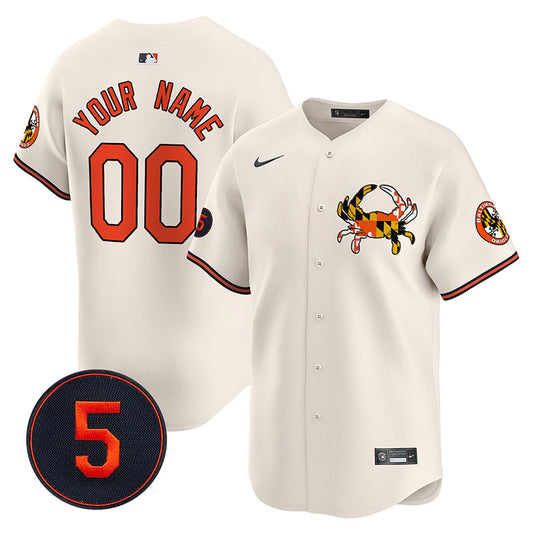 Orioles Robinson Patch Vapor Premier Limited Custom Jersey V3 - All Stitched