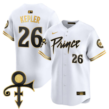 Minnesota Twins Prince Patch Vapor Premier Limited Jersey V4 - All Stitched