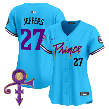 WoMinnesota Twins Prince Patch Vapor Premier Limited Jersey V4 - All Stitched