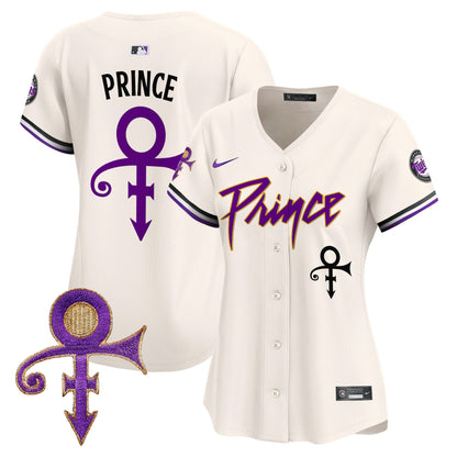 WoMinnesota Twins Prince Patch Vapor Premier Limited Jersey V4 - All Stitched