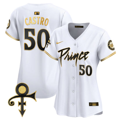 WoMinnesota Twins Prince Patch Vapor Premier Limited Jersey V4 - All Stitched