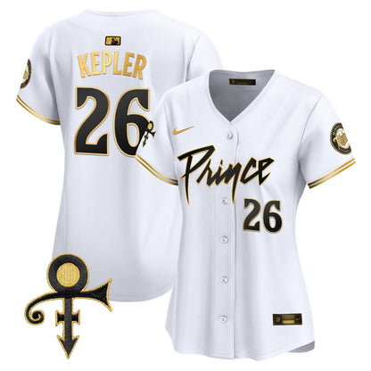 WoMinnesota Twins Prince Patch Vapor Premier Limited Jersey V4 - All Stitched