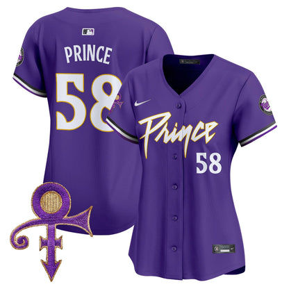 WoMinnesota Twins Prince Patch Vapor Premier Limited Jersey V4 - All Stitched