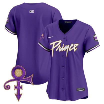 WoMinnesota Twins Prince Patch Vapor Premier Limited Jersey V4 - All Stitched