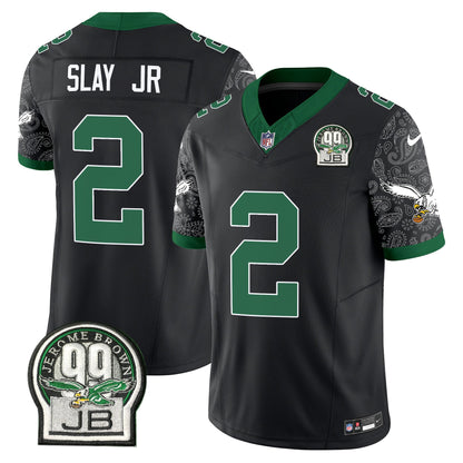 Eagles Kelly Green Vapor Limited Jersey V4 - All Stitched