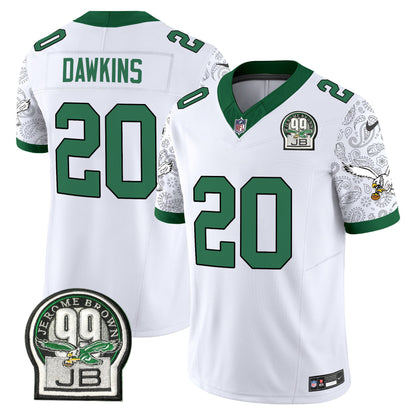 Eagles Kelly Green Vapor Limited Jersey V4 - All Stitched